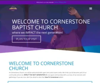 Cbcarlington.org(Cornerstone Baptist Church) Screenshot