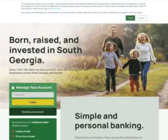 CBcbank.com(Commercial Banking Company) Screenshot