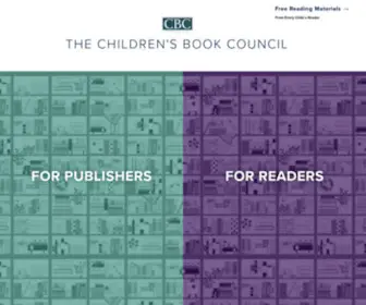 CBcbooks.org(Children's Book Council) Screenshot