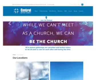 CBCchurchfamily.org(Central Baptist Church) Screenshot