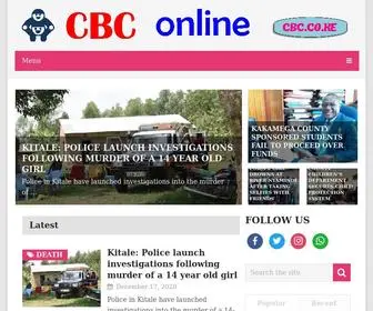 CBC.co.ke(CBC teachers online) Screenshot