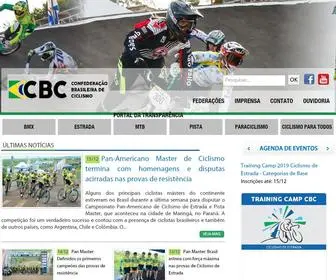 CBC.esp.br(ConfederaÃ§Ã£o Brasileira de Ciclismo) Screenshot