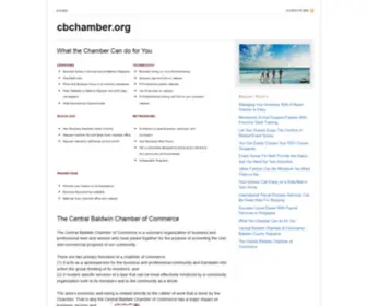 CBchamber.org(CBchamber) Screenshot