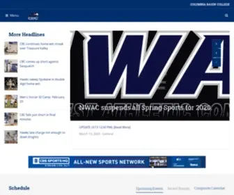 CBchawks.com(Columbia Basin College Athletics) Screenshot