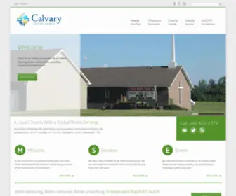 CBCKN.org(Calvary Baptist Church) Screenshot