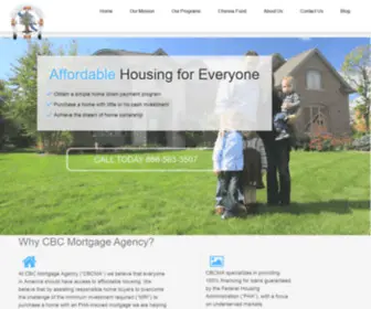 CBcmortgageagency.org(Chenoa Fund Down Payment Assistance) Screenshot