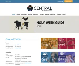 CBCNLR.org(Central Baptist Church) Screenshot