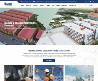 Cbcons.com.vn(Civil & Building Construction) Screenshot