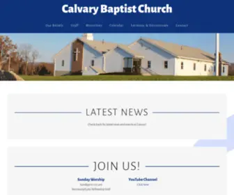 CBcwarwick.com(Calvary Baptist Church) Screenshot