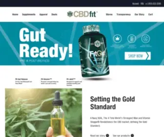 CBD-Fit.com(GET FIT FROM THE INSIDE OUT) Screenshot