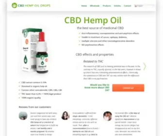 CBD-Hemp-Oil-Drops.com(CBD Hemp Oil) Screenshot