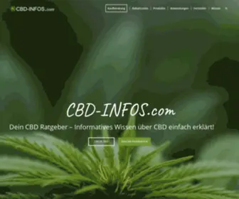 CBD-Infos.com(Der) Screenshot