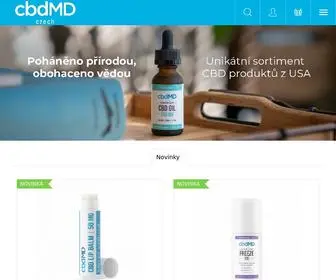 CBD-MD.cz(Poháněno přírodou) Screenshot