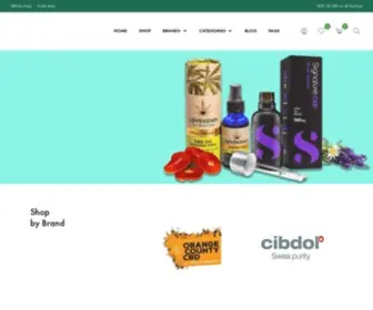CBD-World-Online.com(Home of The Best CBD Products) Screenshot