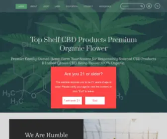 CBdbabafarm.com(CBD HEMP FLOWER) Screenshot