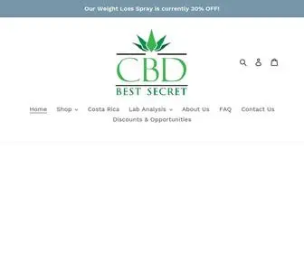 CBdbestsecret.com(CBD Best Secret) Screenshot