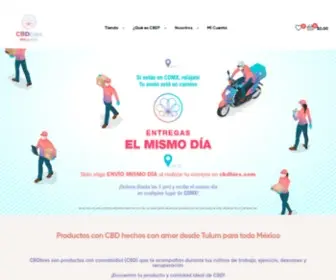 CBdbies.com(La primera marca mexicana de productos con CBD que te conecta con tu lado más natural​) Screenshot