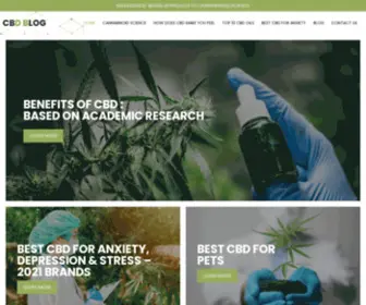 CBDblog.com(The Benefits Of CBD Oil Florida Based On Academic Research) Screenshot