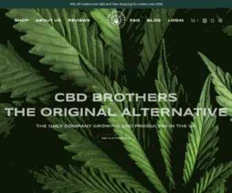 CBDbrothers.com(CBD Brothers CBD Oil) Screenshot