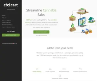 CBdcart.app(CBD eCommerce Platform) Screenshot