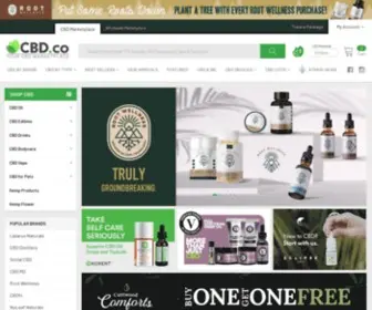 CBD.co(Shop CBD & THC CBD Products Online) Screenshot