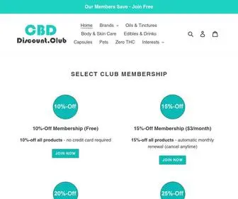 CBddiscount.club(CBD Discount Club) Screenshot