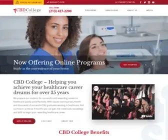 CBD.edu(CBD College) Screenshot