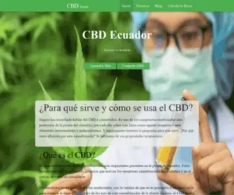 Cbdenecuador.com(✅ CBD Ecuador) Screenshot