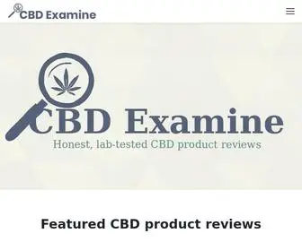 Cbdexamine.com(Cbdexamine) Screenshot