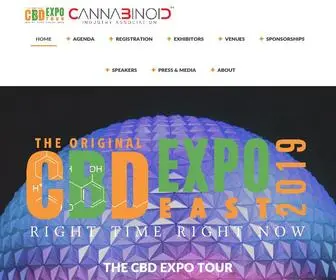 Cbdexpo.net(CBD Expo Tour) Screenshot