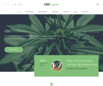 Cbdexquisite.com(CBD Products From The Best CBD Brands Online) Screenshot