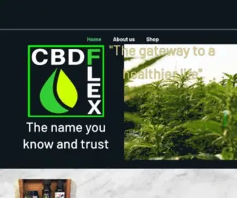 CBDflex.com(CBD FLEX) Screenshot