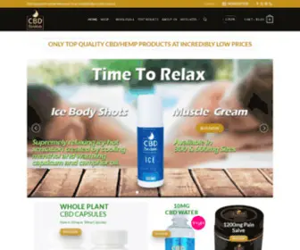 CBdfusionbrands.com(Only The Best Quality Hemp Products at Incredibly Low Prices) Screenshot