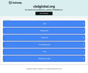CBDGlobal.org(CBDGlobal) Screenshot