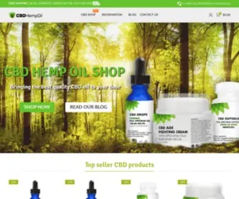 CBdhemp-Oil.com(CBD and Hemp Oil) Screenshot