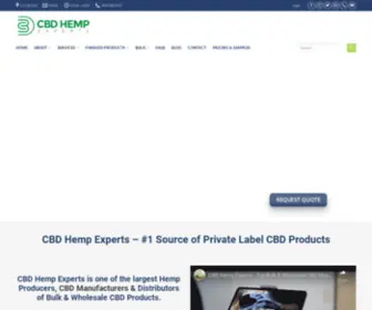 CBdhempexperts.com(Wholesale CBD Products) Screenshot