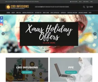 Cbdinfusions.co.uk(CBD Infusions) Screenshot