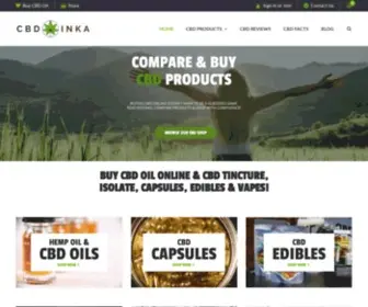 Cbdinka.com(Buy CBD Oil Online) Screenshot