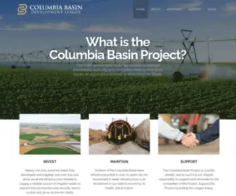 CBDL.org(Columbia Basin Development League) Screenshot