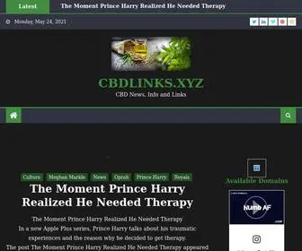 CBdlinks.xyz(CBD News) Screenshot