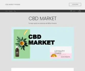 CBdmarketlatam.com(CBD MARKET) Screenshot