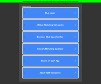 CBDMlmopportunity.com(Aziz Jangbar&#039;s American Dream Nutrition Site) Screenshot