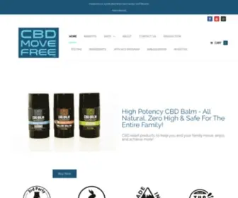 CBdmovefree.com(CBD Move Free) Screenshot