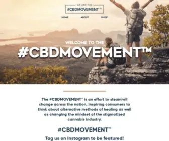 CBdmovement.org(The CBDMOVEMENT) Screenshot
