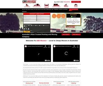 CBdmovers.com.au(Affordable & Reliable Removalists) Screenshot