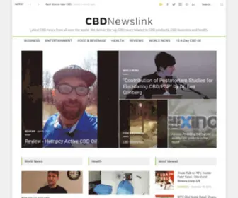 CBdnewslink.com(CBD news) Screenshot