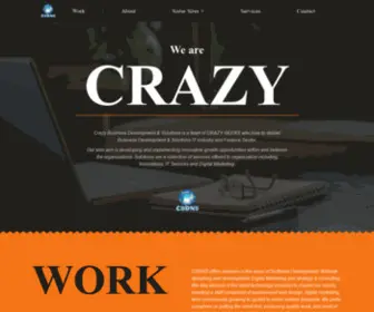 CBDNS.org(Crazy Business Development & Solutions) Screenshot