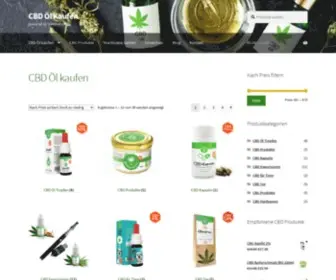 Cbdoelkaufen.com(CBD Öl kaufen) Screenshot
