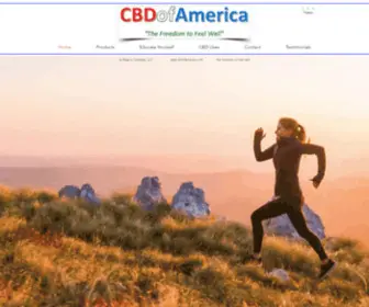 Cbdofamerica.com(Home) Screenshot