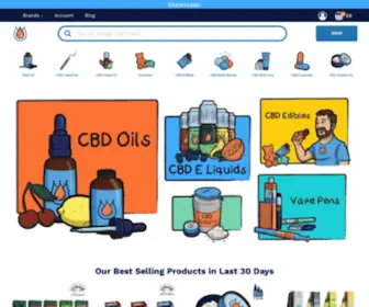 Cbdoilking.co.uk(CBD Oil King) Screenshot